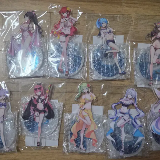 스텔라이브 썸머 수영복 아크릴 스탠드