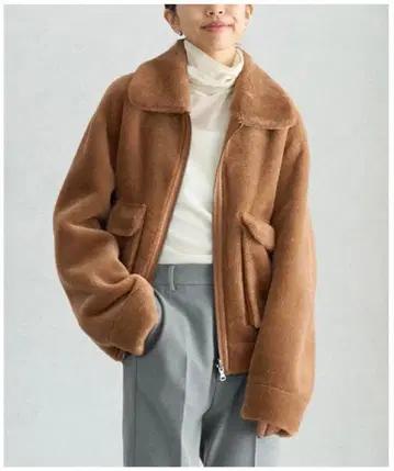 새상품급 URBANCODE LONDON 아반코드 런던 에코 퍼 블루종