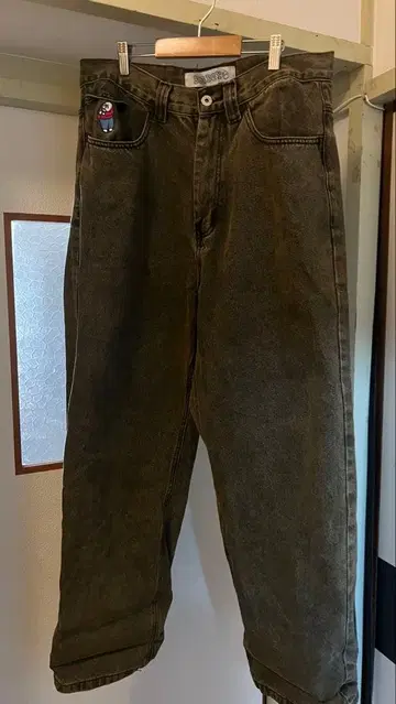 BIG BOY 올리브 데님 팬츠