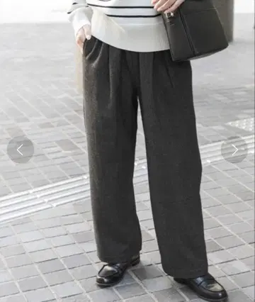 [ FORK&SPOON ] 브러쉬드 팬츠