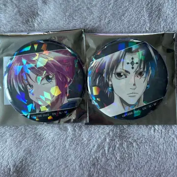 HUNTER x HUNTER Ani-Art 홀로그램 캔뱃지 클로로 바닥