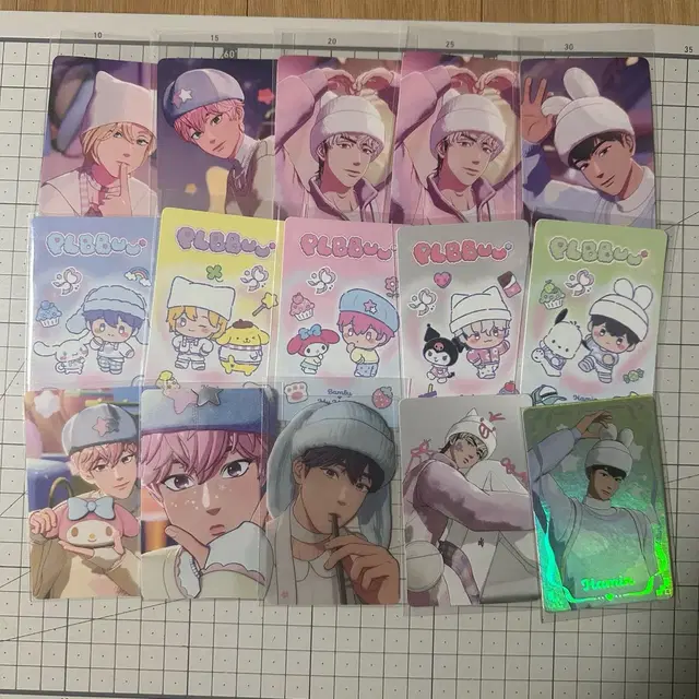 플레이브 뿌우 포카앨범 애니메이트 미공포 미개봉 세트 일괄