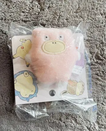 [ 미사용품 ] 포켓몬 뽀얗고 보송한 손바닥 마스코트 야돈