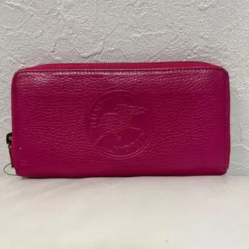 이탈리아 황실 납품 HUNTING WORLD 핑크 가죽 장지갑 황실 지갑