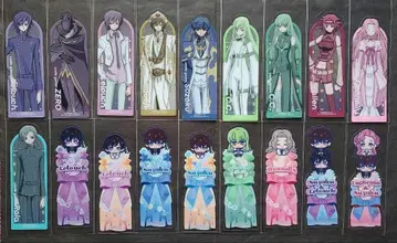 코드기어스 반역의 를르슈 북마크 컬렉션 18종 묶음 판매