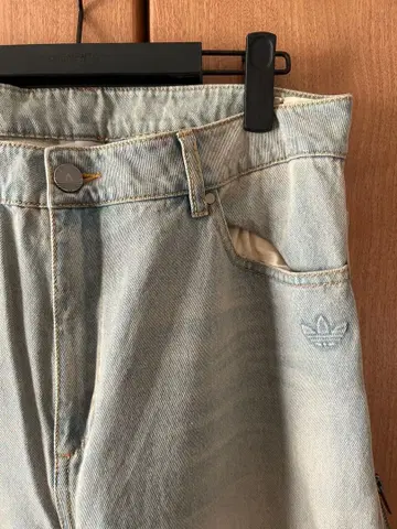 아디레니움 지퍼 워시드 데님 팬츠 사이즈 32