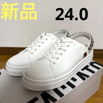 미사용 새상품 2way 비쥬 벨트 스니커즈 샌들