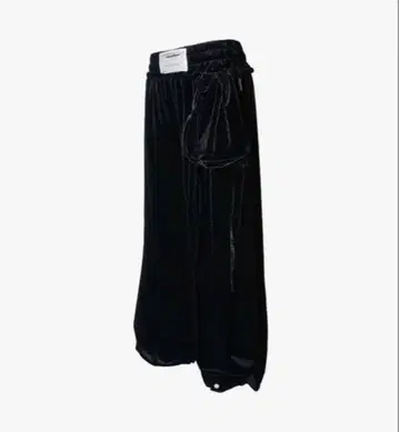 theredthread S velvet pouch pants 블랙