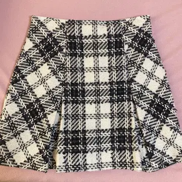 snidel 로빙 체크 스커트 쇼팬츠