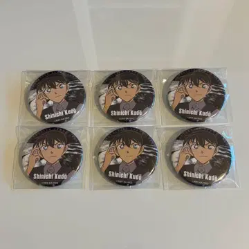 명탐정 코난 남도일(쿠도 신이치) 캔뱃지 묶음 판매 6점