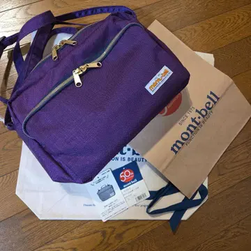 mont-bell 50주년 퍼플 숄더백