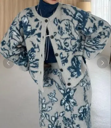 HARE 샤기 가디건