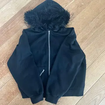 BLACK 퍼 자켓 opium y2k