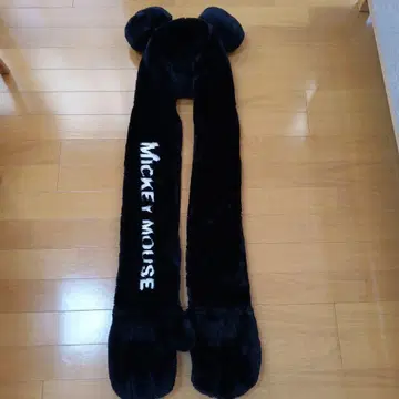 미키마우스 플리스 캡