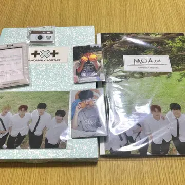 txt menbershipkit 유년기 트레이딩 카드 10장 부속품 포함