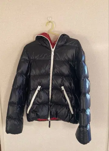 DUVETICA 다운 자켓 후드 부착 네이비 46