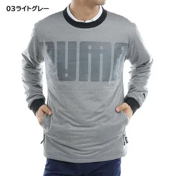 [ 미사용 새상품 ] 푸마 골프 스트레치 충전솜 풀오버 아우터