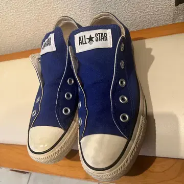 ALL STAR 네이비 슬립온 스니커즈