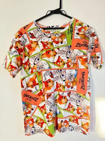 Disney Zootopia T셔츠 주토피아 주디 닉