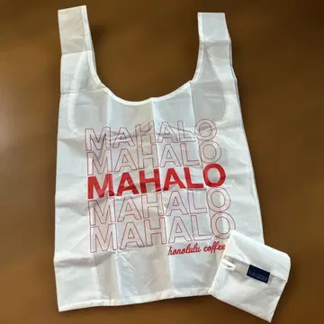 BAGGU 호놀룰루 커피 MAHALO 에코백 미사용 새상품