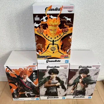 Grandista 피규어 쿠로사키 이치고 엘렌 리바이 나루토