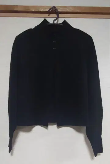 루피봇 볼레로 니트 새까만