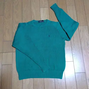 새상품급 90s 랄프 로렌 니트 코튼 M