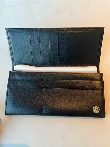 블랙 가죽 장지갑 특제 장지갑