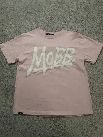 MOBB 핑크 반팔 티셔츠 S
