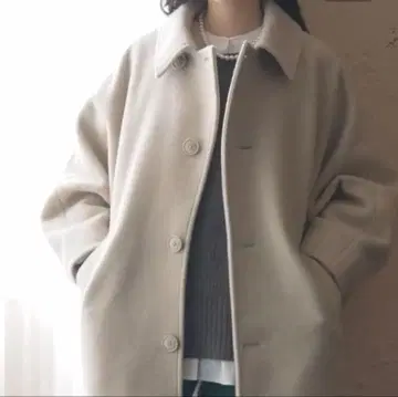 미사용 새상품 niko and - 라이트 모사 돌먼 자켓 코트