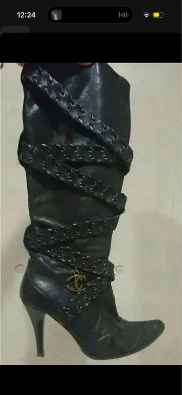 just Cavalli 롱 부츠 y2k