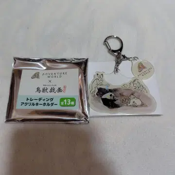 어드벤처 월드 한정판 조수기우 트레이딩 아크릴 키링