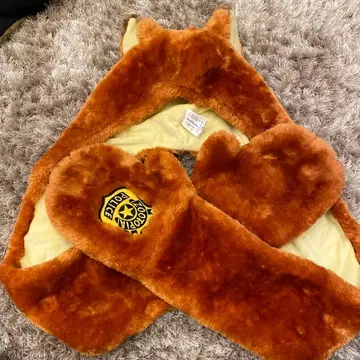 디즈니 주토피아 닉 팬캡 모자 머플러