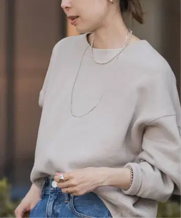 NOBLE 나핑 오버 뉴앙스 맨투맨