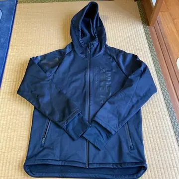 UNDER ARMOUR 네이비 풀 집업 후드티