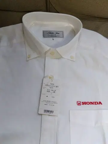 HONDA 버튼 다운 셔츠 L 사이즈 화이트