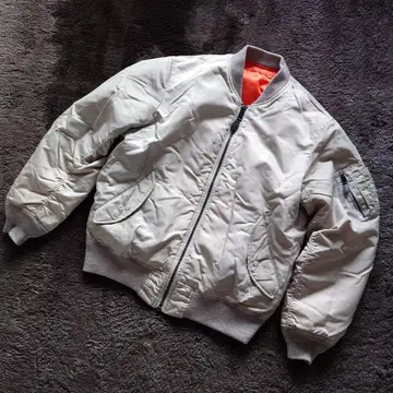 AVIREX MA-1 COMMERCIAL 실버