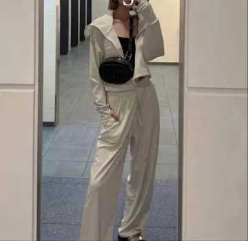 시이짱 차광 팬츠 그레이지 시이짱