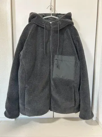 A DAY IN THE LIFE 플리스 자켓 그레이