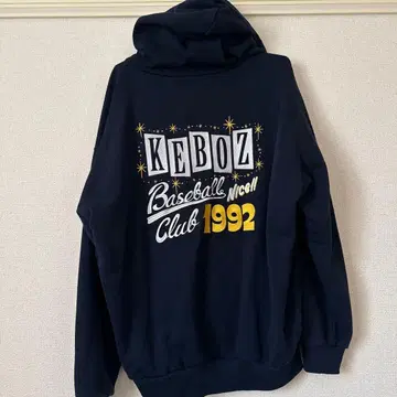 Keboz 후드티 1992 모델 S 네이비