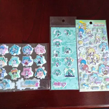 하츠네 미쿠 통통 씰 세트