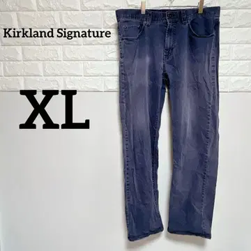 Kirkland Signature [ XL ] 스트레이트 데님 다크 블루