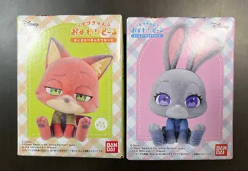 박스 있음 모후큥 오스와리돌 닉 주디 세트 주토피아 디즈니