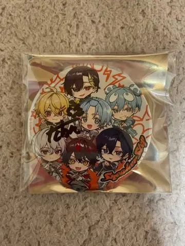 스니스트 타치바나 사인 포함 전원 집합 캔뱃지