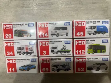 토미카 미사용 새상품 9대