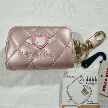 엔젤 헬로키티 키케이스 퀼트 산리오 핑크