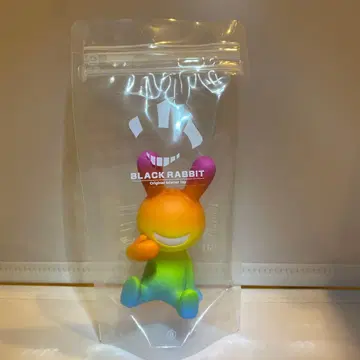 블랙 토끼 레인보우 매트