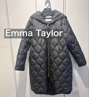 [ 새상품급 ] Emma Taylor 3way 퀼팅 롱 코트 38 사이즈