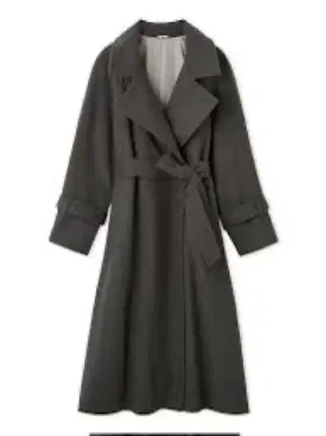 미개봉 새상품 SNIDEL 울 캐시미어 스탠드 카라 코트 다크 그레이