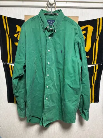 랄프 로렌 셔츠 그린